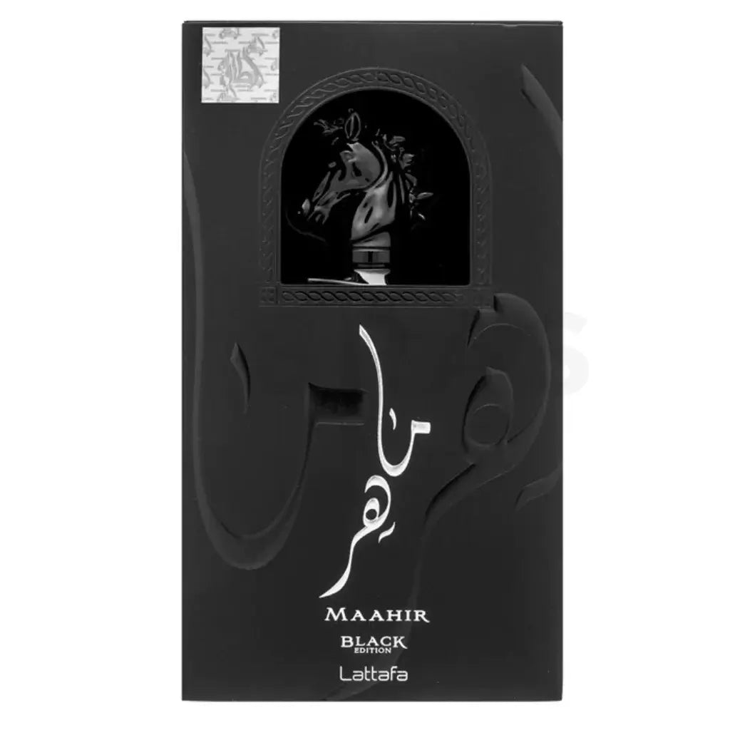 Maahir Black Edition 100ml - Eau de Parfum - Lattfa perfumes | ORIENTFRAGANCE