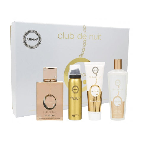 Gift Set 4 piezas Club de Nuit Milestone 105ml - Eau de Parfum - Armaf