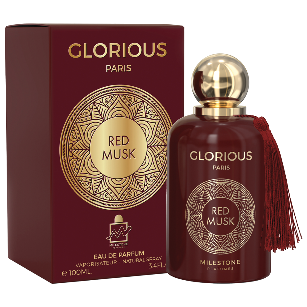 Glorious Paris Red Musk 100ml - Eau de Parfum - Milestone By Emper