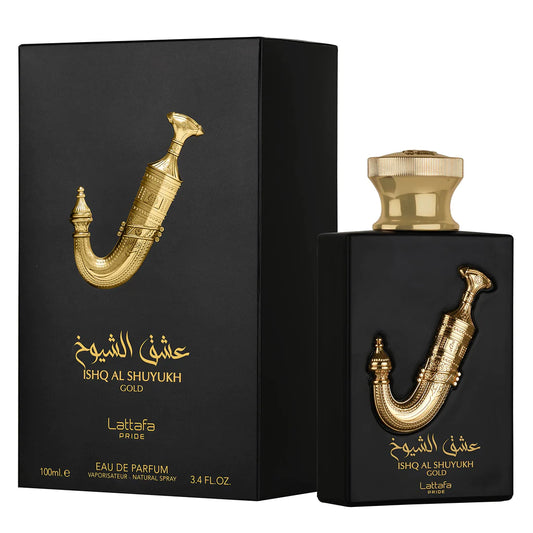 Ishq Al Shuyukh Gold 100ml - Eau de Parfum de Lattafa perfumes | ORIENTFRAGANCE