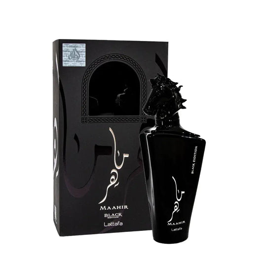 Maahir Black Edition 100ml - Eau de Parfum - Lattfa perfumes | ORIENTFRAGANCE